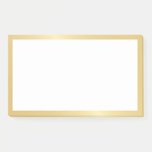 Elegant Gold Post_it Notes