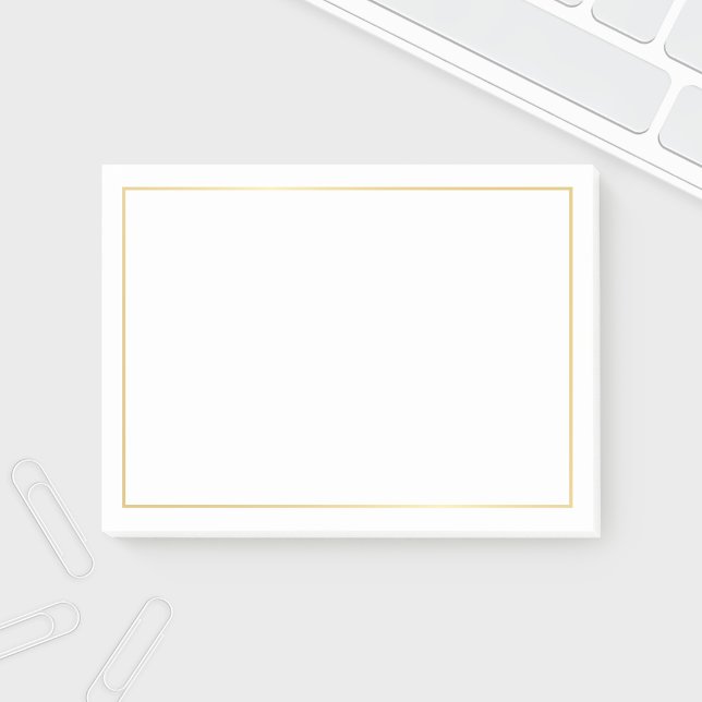 Elegant Gold Post-it Notes (Creator Uploaded)