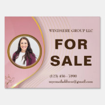 Elegant Gold Realtor Business