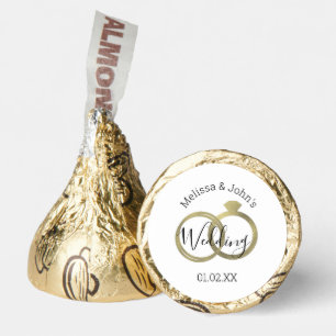 Elegant Gold Ring Wedding Hershey Kisses Hershey®'s Kisses®
