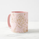 Elegant Gold Rose Mug<br><div class="desc">Elegant Gold Rose Mug
 - See our other products and collections,  choose a gift for you and your dear ones.
Thanks for buying in our store. Come again. :)</div>