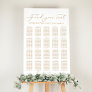 Elegant Gold Script Find Your Seat Wedding Seating Foam Board