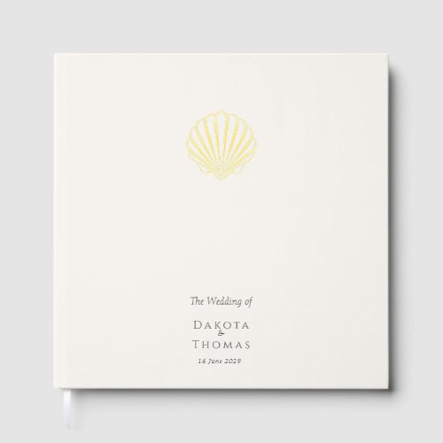Elegant Gold Seashell Wedding