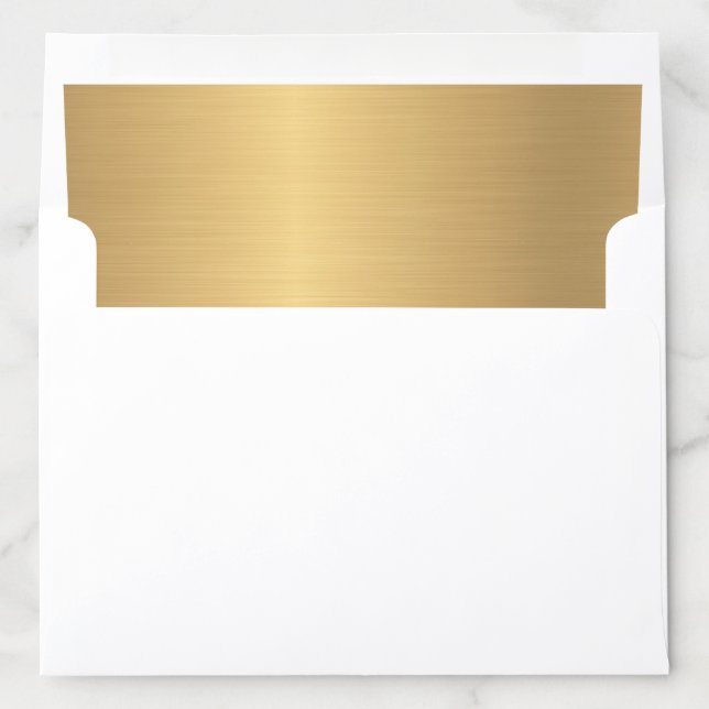 Elegant Gold Sheen Shimmer Envelope Liner (In Envelope)