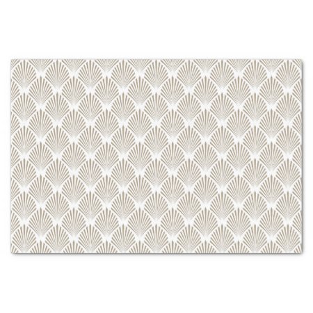 Elegant Gold Shell Pattern Tissue Paper