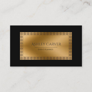 Elegant Gold Shimmer Business Card