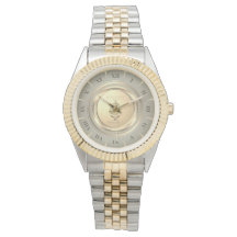 Elegant Gold & Silver Classic Roman Numeral Custom