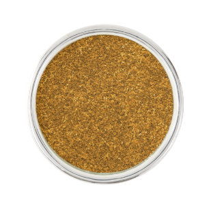 Elegant Gold Solid Color Lapel Pin