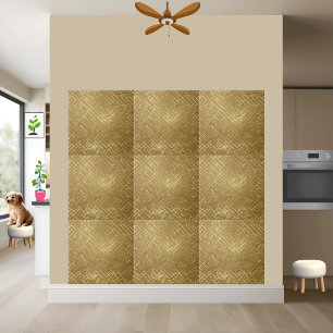 Elegant Gold Sparkle Glitter Wall Floor Fireplace Ceramic Tile