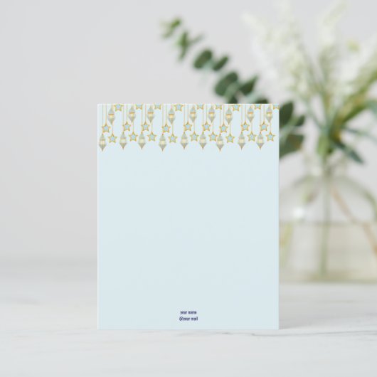 Elegant Gold Star (Standing Front)