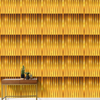 Elegant Gold Stripes Wallpaper