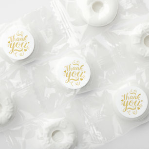 Elegant Gold Thank You Life Saver® Mints 