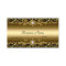 Elegant Gold Trim Black Diamond Jewel