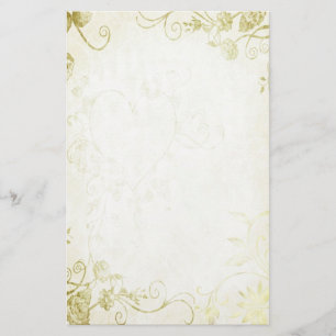 Elegant Gold Vintage Wedding Stationery