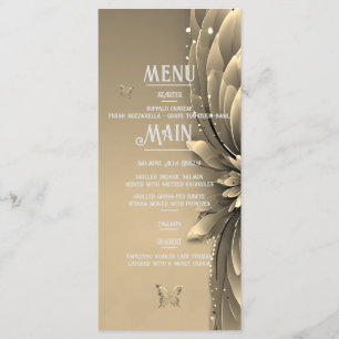 Elegant Gold Wedding Invitations 