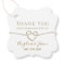 Elegant Gold Wedding Thank You Favor 