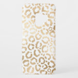 Elegant Gold White Leopard Cheetah Animal Print Case-Mate Samsung Galaxy S9 Case<br><div class="desc">This elegant and chic animal print is perfect for the stylish and trendy fashionista. It features a hand-drawn faux printed gold foil cheetah leopard pattern on top of a simple white background. Which can be changed by clicking on the customize options. It's a luxurious and classy safari themed design. ***IMPORTANT...</div>