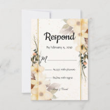 Elegant Golden Bloom