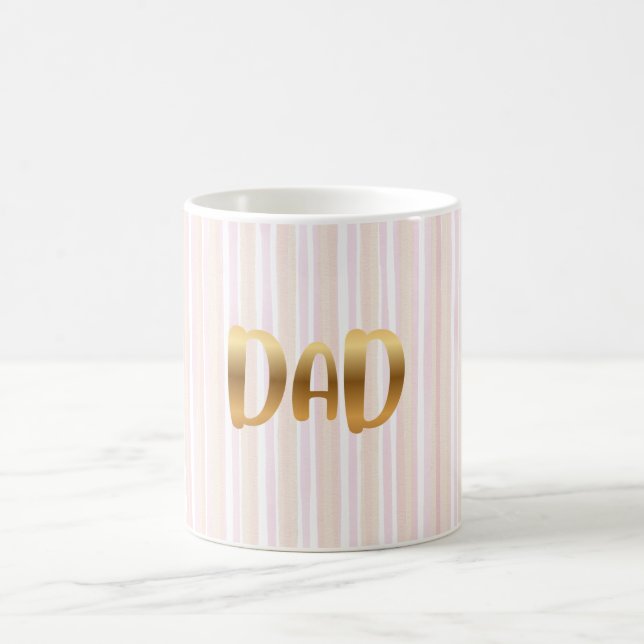 Elegant Golden DAD Mug  (Center)