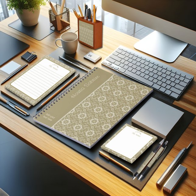 Elegant Golden Floral Ornamental Vintage Planner (Creator Uploaded)