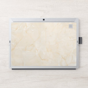 Elegant Golden Marble HP Laptop Skin