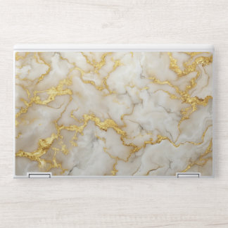 Elegant Golden Marble  HP Laptop Skin