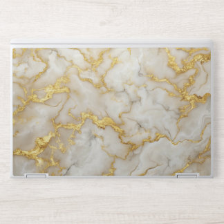 Elegant Golden Marble  HP Laptop Skin