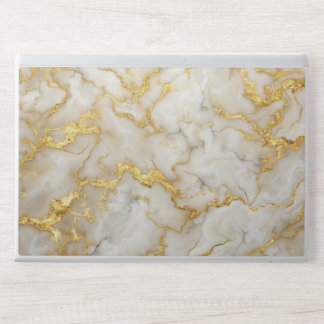 Elegant Golden Marble  HP Laptop Skin