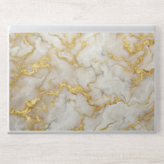 Elegant Golden Marble  HP Laptop Skin