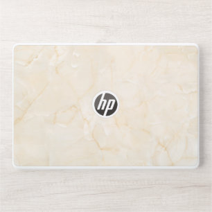 Elegant Golden Marble HP Laptop Skin