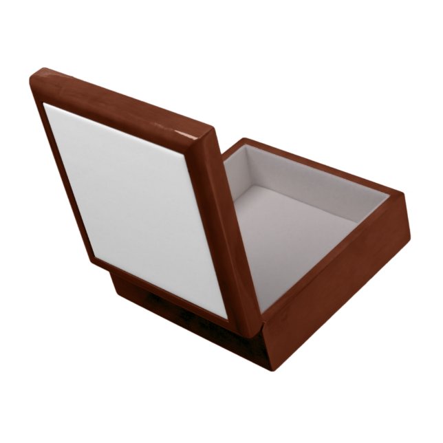 Elegant Golden Oak Large Keepsake Wooden Giftbox Gift Box (Back Open)