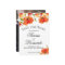 Elegant Golden Poppy Summer Wedding Save the Date