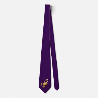 Elegant Golden - Purple   Scorpio   Zodiac 
