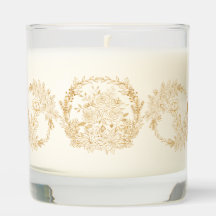 Elegant Golden Rose Christmas Wreath