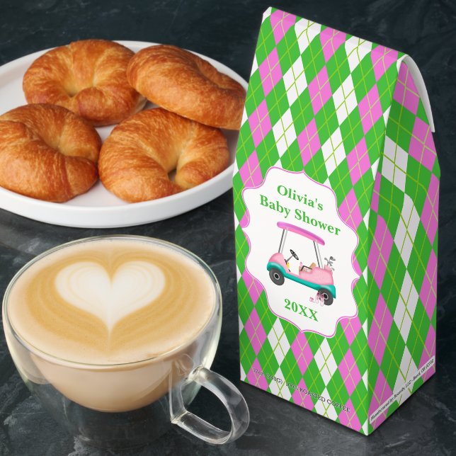 Elegant Golf Cart Ready For Baby Shower  Roasted Coffee (Breakfast)