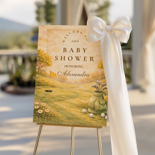 Elegant Golf Club Baby Shower