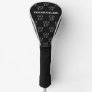 Elegant golf driver cover with classy type design