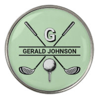 Elegant Golf Monogram Design