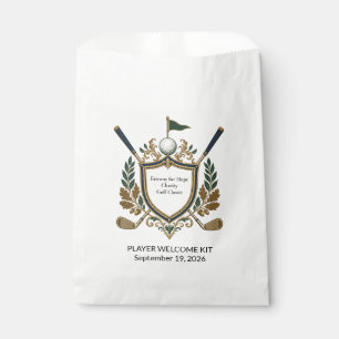 Elegant Golf Tournament Player Welcome Kit Swag Favor Bag