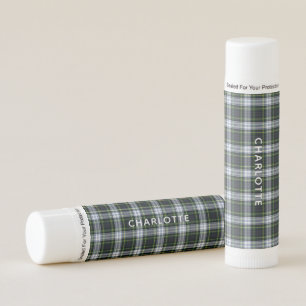 Elegant Gordon Rustic Tartan Lip Balm