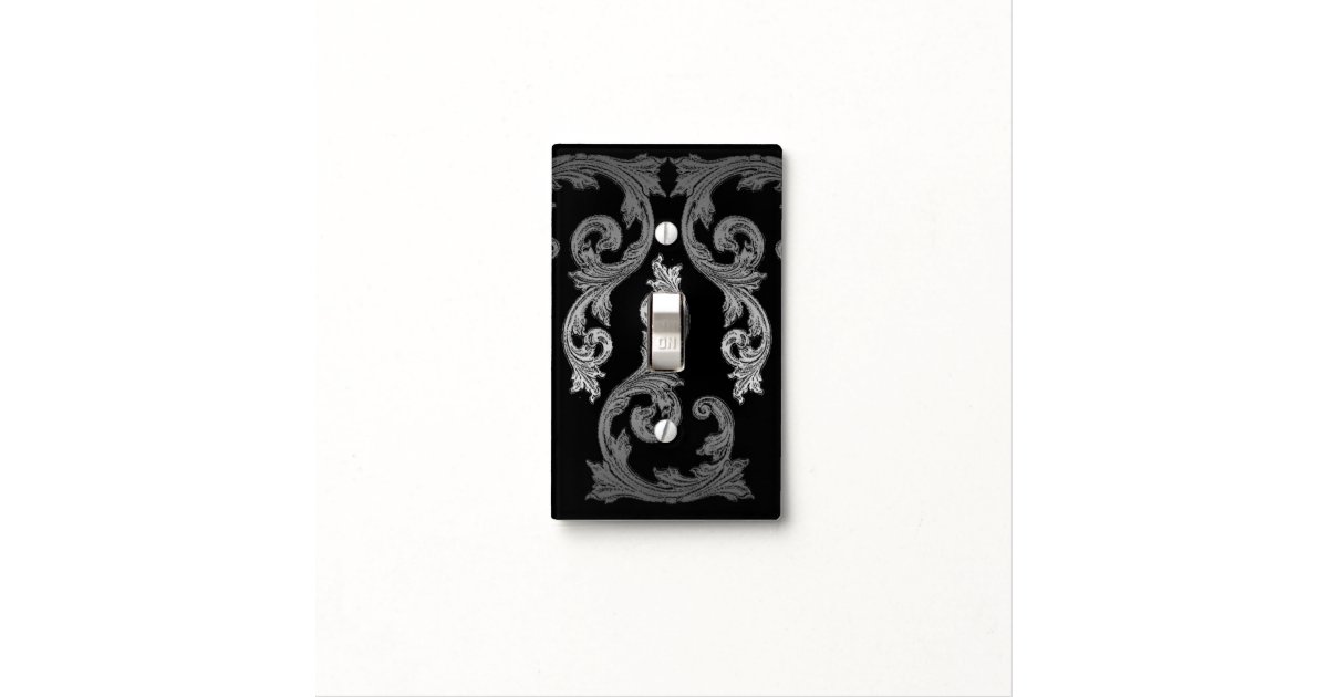 Elegant Goth Design Switch Plate Cover | Zazzle