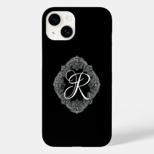 Elegant Goth Initial Case-Mate iPhone 14 Case