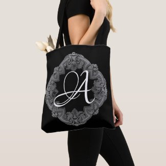 Elegant Goth Initial