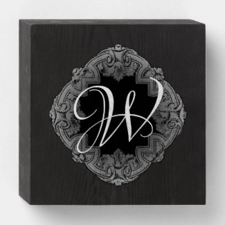 Elegant Goth Initial