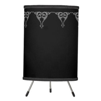 Elegant Goth Swirl Design 