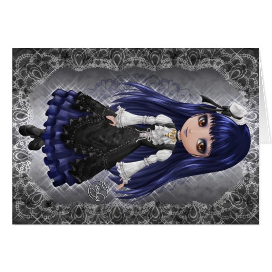 Elegant Gothic Aristocrat Cards (Front Horizontal)