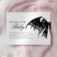 Elegant Gothic Baby Shower Books for Baby