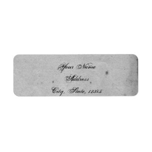 Elegant Gothic Bat Lace Posh Wedding Label