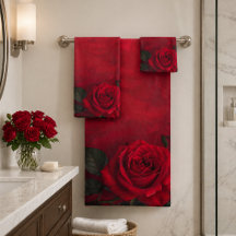 Elegant Gothic Red Roses