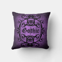 Halloween Pillows Glow IN the Dark Goth Throw Pillow Cute